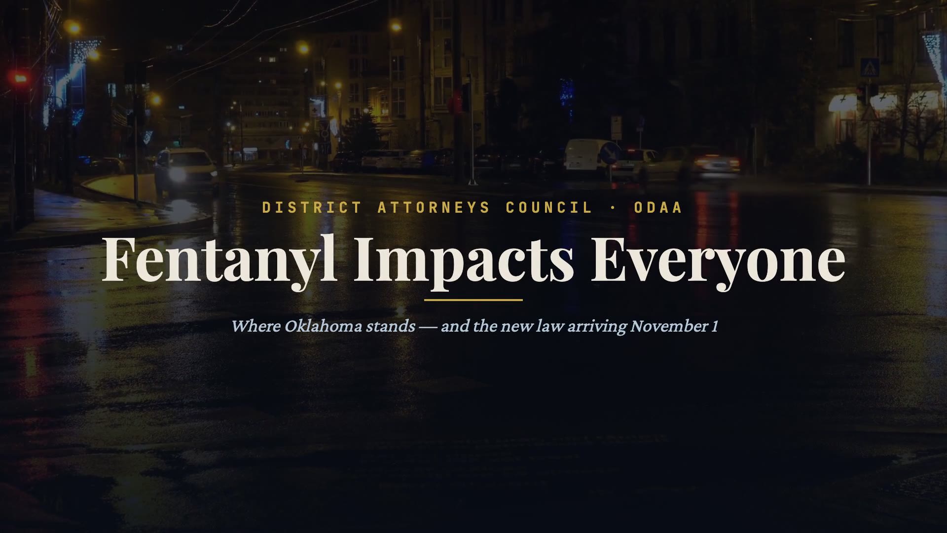 Still from the Fentanyl Impacts Everyone video